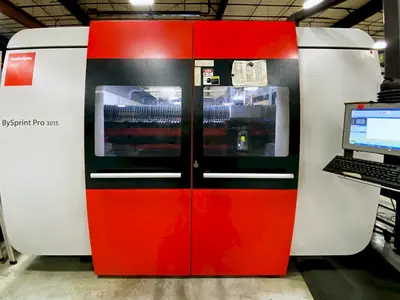 Used 2014 BYSTRONIC BYSPRINT PRO 3015 Laser Cutters Illinois US | Machine Factory Outlet #1263543