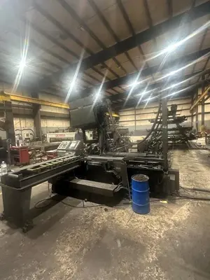20" x 24" HEM MODEL #VT-125HA-1-SS SMART-SAW AUTOMATIC VERTICAL BAND SAW WITH NESTING: YOBRO #24105