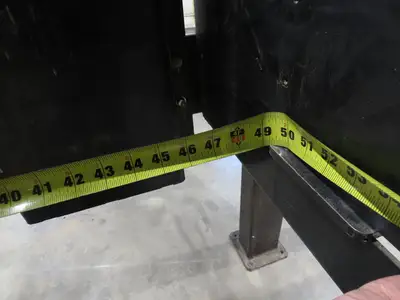 42"W x 48"L Pallet Feeder Dispenser for Robot Palletizer Conveyor 98"H