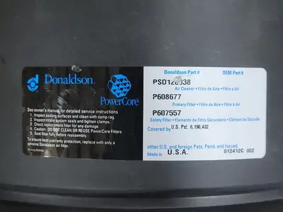 USED DONALDSON PSD120038