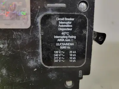 USED SQUARE D EDB16015