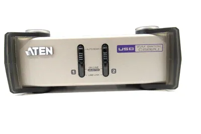 NEW ATEN CS82U KMV SWITCH 2-PORT PS/2-USB