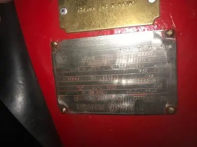 GE 250 HP Tri-Clad Motor (Rebuilt)