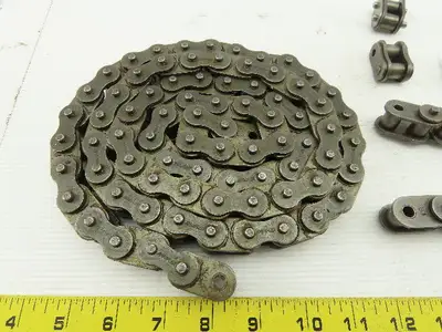Amraflex SB63 SB63 Side Bow Roller Chain 3/4" Pitch 59" W/ Extras