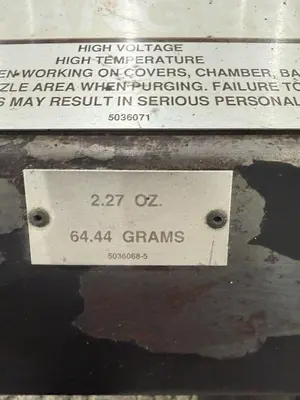 USED CINCINNATI MILACRON 2.27 OZ INJECTION UNIT