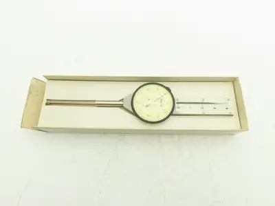 Ames 4224 Vintage Dial Indicator Gage 0-100 Dial 4" Range .001"