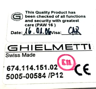 NEW GHIELMETI 674.114.151.02 MODULAR SYNTHESIZER67411415102