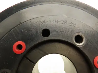 W34-14M-20-SK Timing Belt Sprocket 34T 20mm Belt SK Bushing 1-11/16" Bore