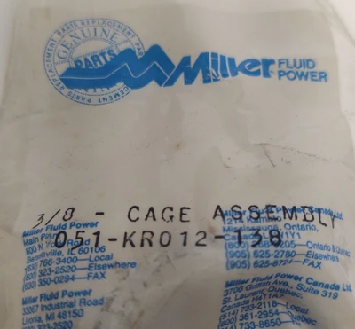 NEW MILLER FLUID POWER 051-KR015-138