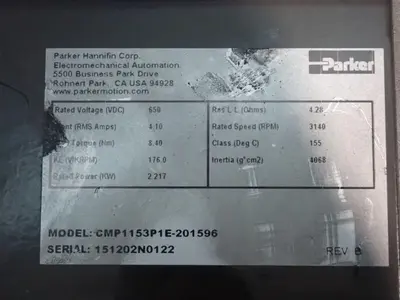 USED PARKER CMP1153P1E201596