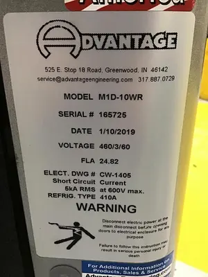 USED ADVANTAGE M1D-10WR