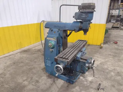 CINCINNATI HORIZONTAL MILL WITH BRIDGEPORT HEAD: YOBRO #24332