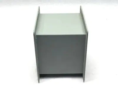 USED HOFFMAN NIPPLE FEED-THROUGH WIREWAY 6" X 6" X 6" 14920