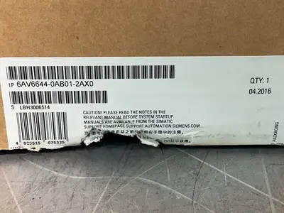 New | in-Stock SIEMENS 6AV66440AB012AX0 Automation Control (HMI) Ohio US | HGR 24 #1406069