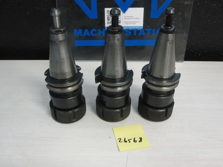 Used LYNDEX CAT40 Tool Holders | MachineStation #947890
