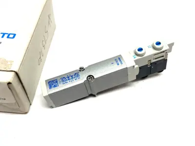 USED FESTO SOLENOID VALVE 5/3 EXHAUSTED