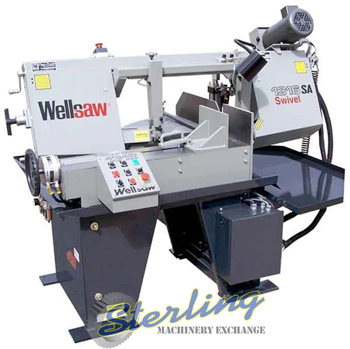 New | in-Stock WELLSAW 1316S-SA Horizontal Band Saws California US | Sterling Machinery Exchange #1465936