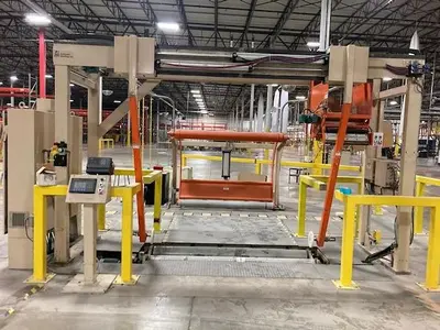 2001 Automatic Handling In-Ground Roll Wrapper