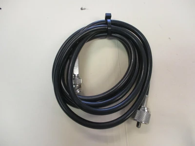 USED HIRAKAWA 3C-2V BNC MALE TO RG-8X MALE CABLE