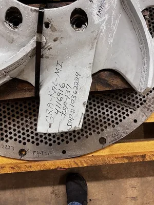 Vokes 50" Rotor with 63" Extraction Plate New Storeroom Spare