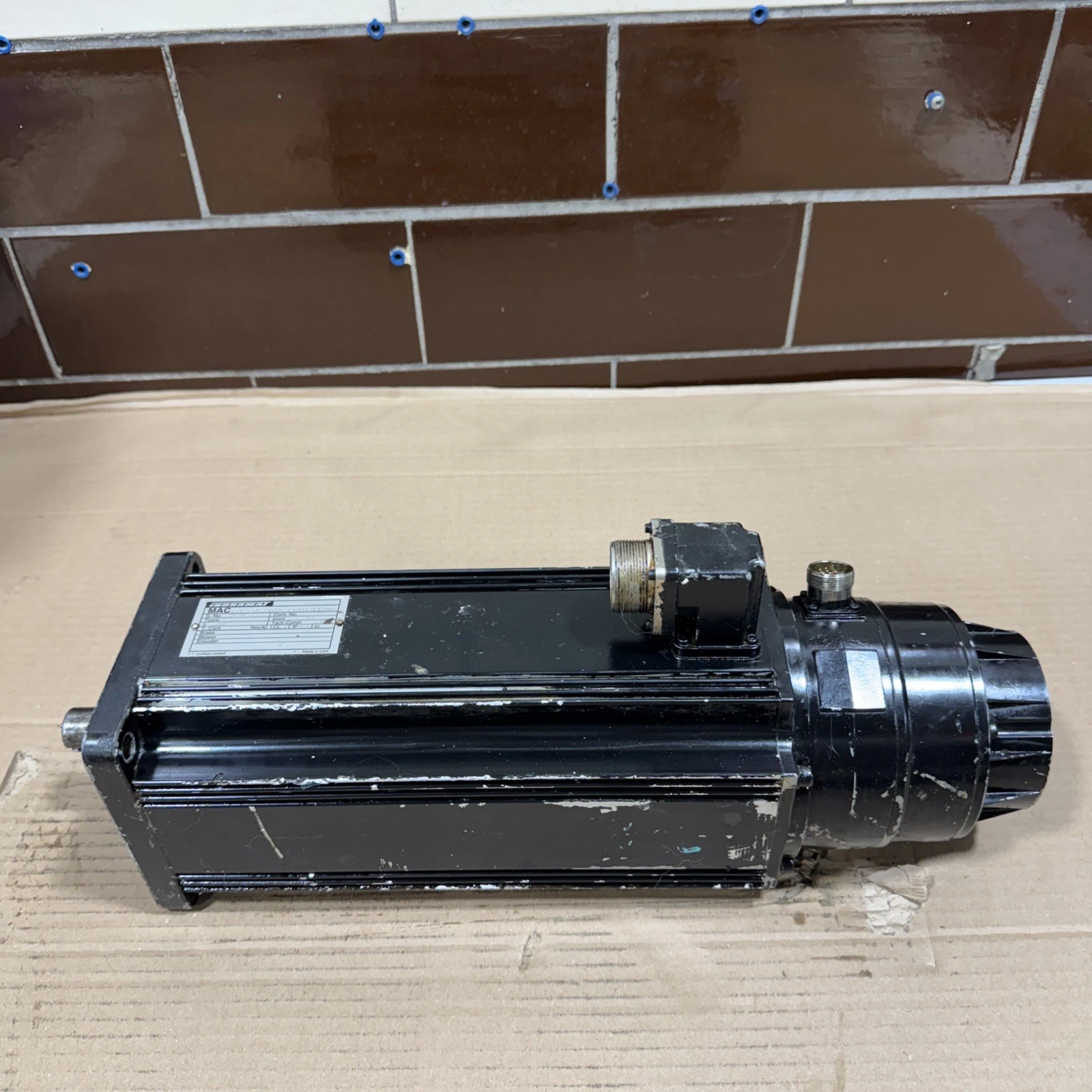 USED Indramat Bosch Group MAC090C-0-G0-4-C/110-A-0/WI520LV/S001