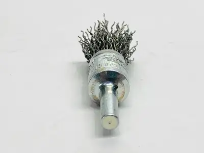30702 | Osborn  Shank Mounted End Brush 1/2" ID x 1/4" Shank .020 AB - New