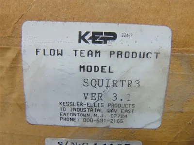 KEP SQUIRTR3 Loop Powered Ratemeter Module Version 3.1 New NIB