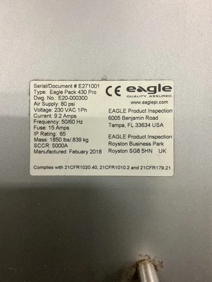 Used EAGLE EAGLE PACK 430 PRO Metal Detectors | Equipment Recovery Corp. #1330921