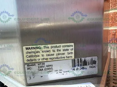 USED JULABO HT30 HIGH TEMPERATURE CIRCULATOR FORTE HT  +70 TO +400 °C W/ VACUUM PUMP