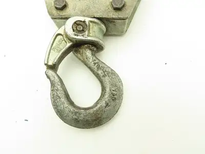 Zimmerman Ingersoll Rand 10444 Air Balancer Load Block Single Pulley Sheave
