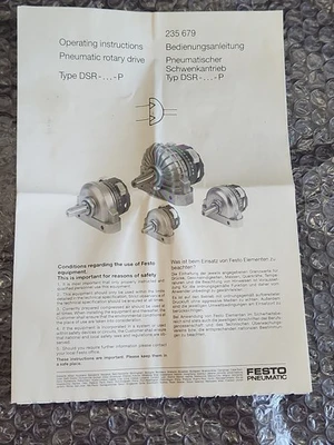 NEW FESTO DSRL-1 1/4"-180-P-FW