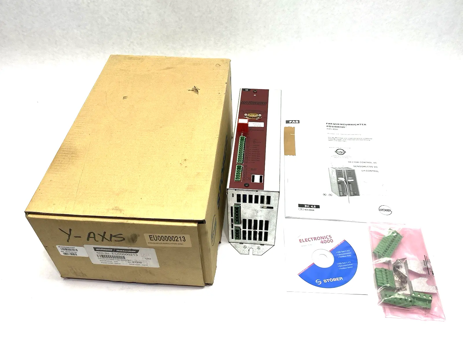 USED WITTMANN SERVO DRIVE CONTROLLER MODULE
