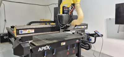 2022 MULTICAM APEX 1R Used 3 Axis CNC Routers | PlastiMach Corp (17)