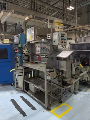 (2) Visual Inspection Tables W/ (1) Touchscreen Modules & (2) Acer Monitors
