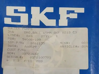 USED SKF 6213/C3
