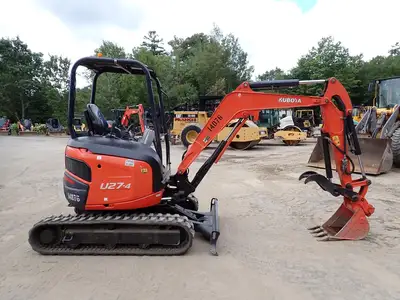 Used 2019 KUBOTA U27-4 Crawler Excavators - Mini Massachusetts US | Brookside Equipment Sales #1453498