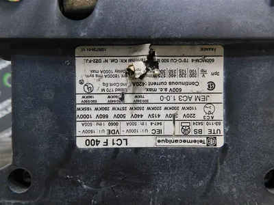USED TELEMECANIQUE LC1 F400