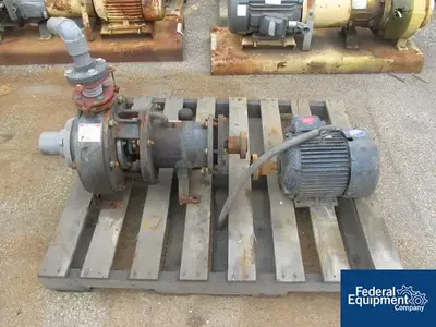 USED Wanner Engineering 3" X 1.5" Stan-Cor Centrifugal Pump, Type A50M, KYNAR