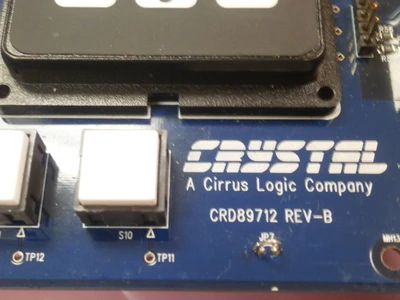 USED Cirrus Logic Cirrus Logic (crystal)  CRD89712+LCD