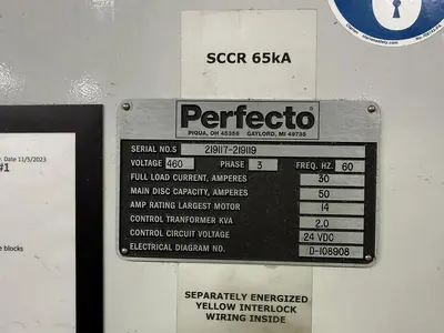 Used PERFECTO RD206030M Coil Reels and Straighteners Michigan US | Midwest Press and Automation #1548907