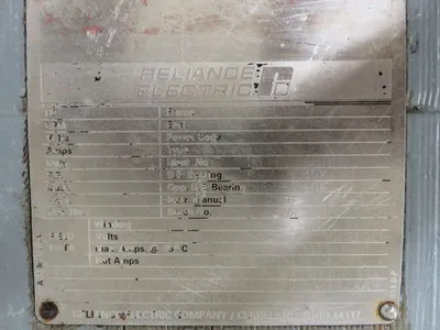 400 hp Reliance Electric DC Motor