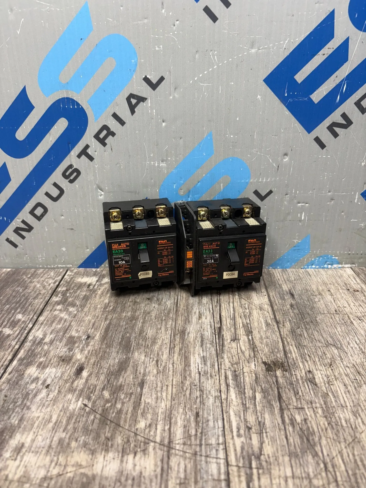 USED FUJI ELECTRIC BB3AEA-010 10A & EA33 BB3AEA-030