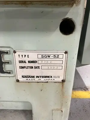 8" x 24" NAGASE MODEL SGW-52 3-AXIS SURFACE GRINDER