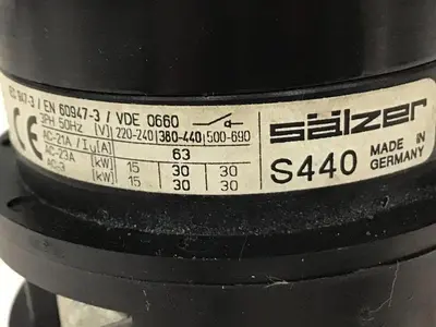 USED SALZER S440 & SWITCH