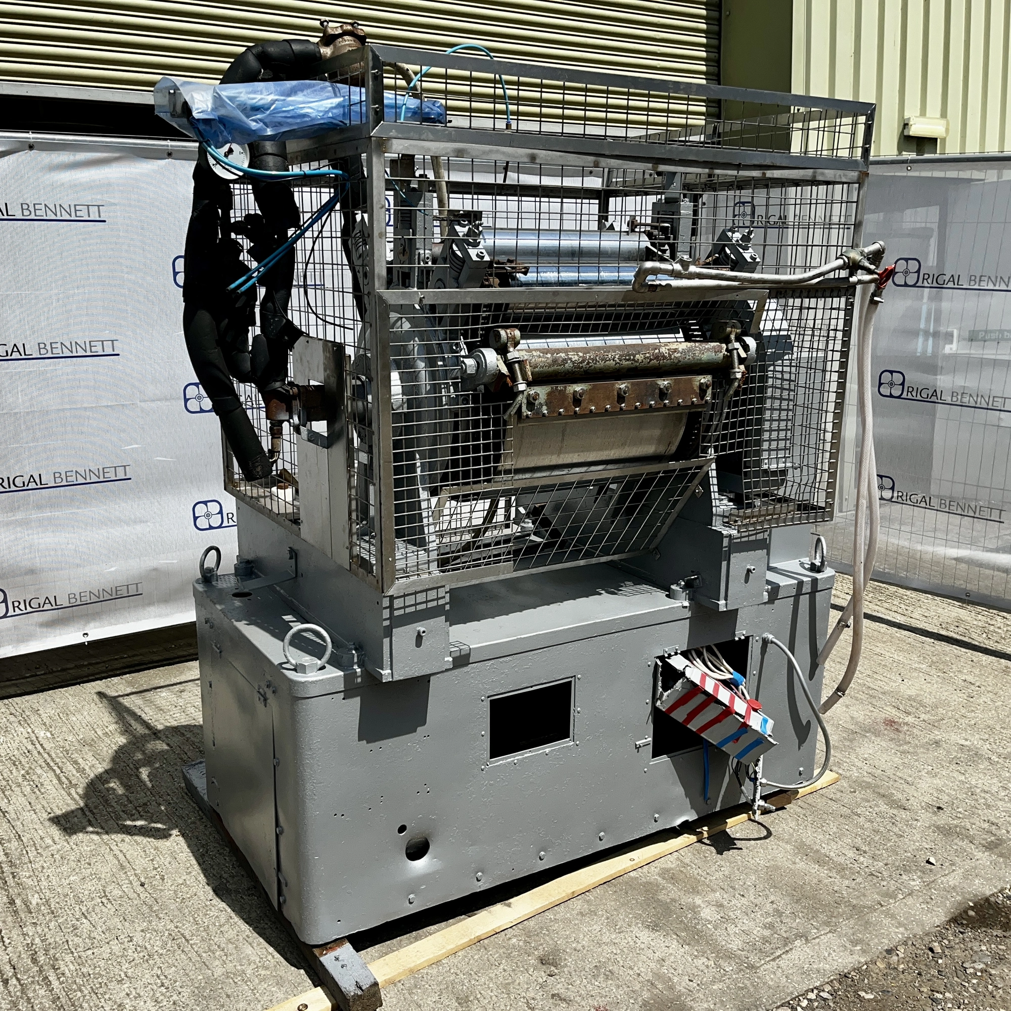 500mm Diameter S/S Roll Drier with 4 Applicator Rolls