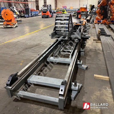 FANUC RTU Gen VI 7th Axis Robot Linear Rail w/ Riser – Heavy Duty – 9 Meter