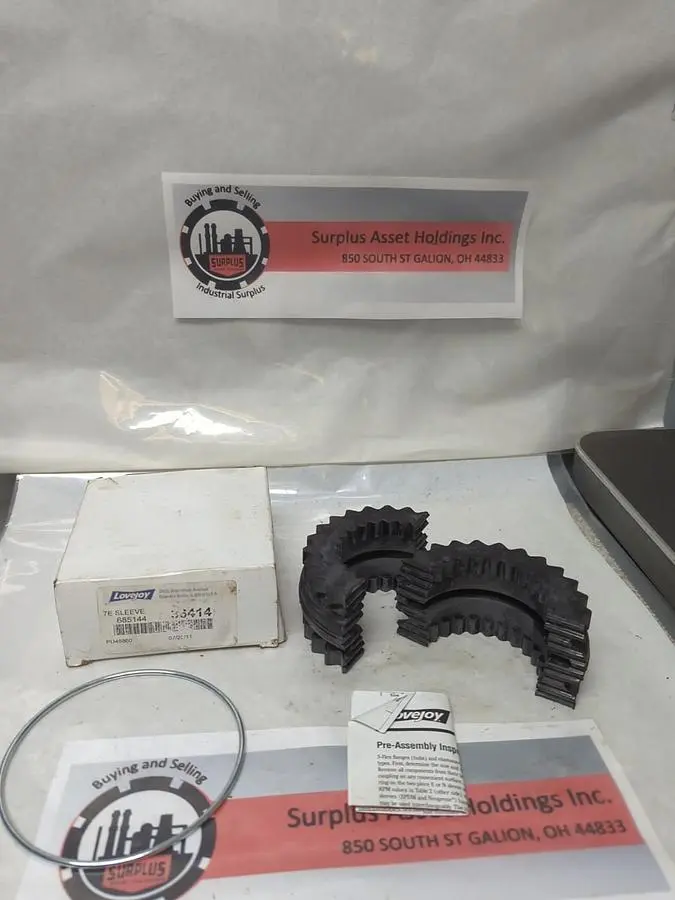 New | in-Stock LOVEJOY 685144 Conveyor Parts Ohio US | Surplus Asset Holdings #1240435