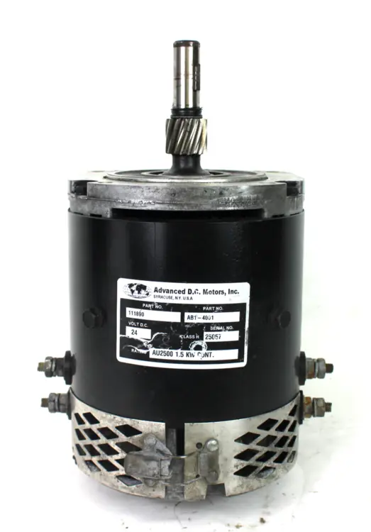 Used ADVANCED DC MOTORS 111890 D.C. Motors | Industrial Parts R Us Inc. #359586
