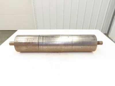28" Conveyor Crowned Take-up/Tail Pulley 6" Dia 26-3/4"W 1-7/16" Shaft