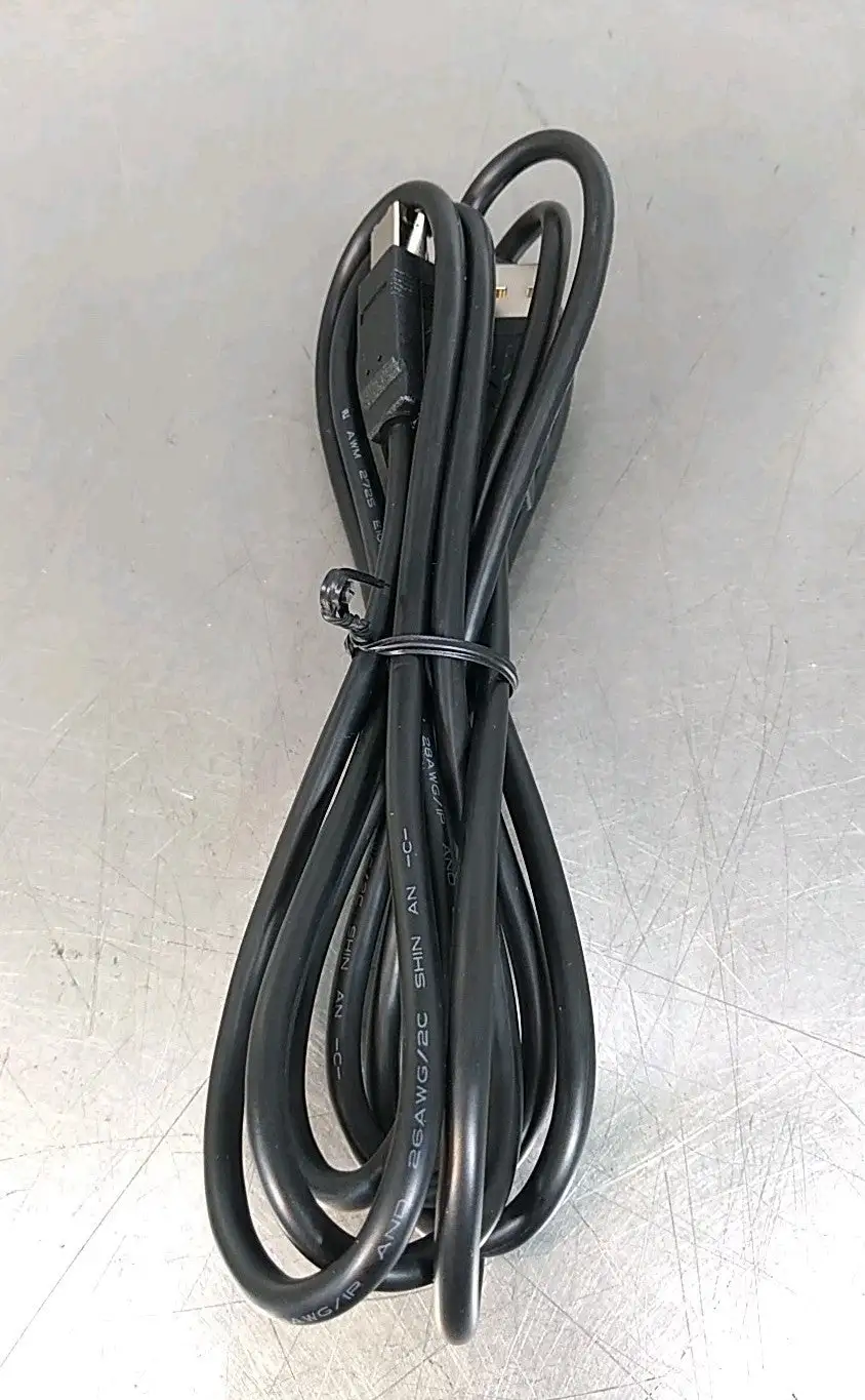Cable 28AWG/1P USB B to USB A 30V 6ft Loc5D11